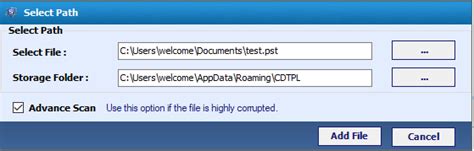 Image result for Scan a PST File