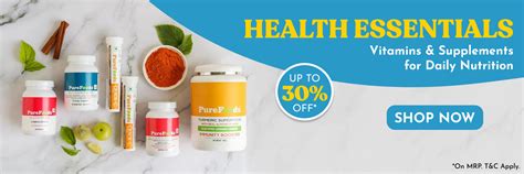 Buy Vitamins and Supplements Online in India with PureFoods | PureFoods