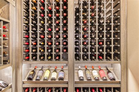 Modern Oak Wine Cellar in West Loop, Chicago Project