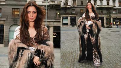Tamannaah Bhatia at Milan Fashion Week: Fur real, she's a fashion ...