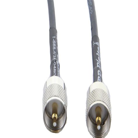 MPD Digital Genuine Times Microwave LMR-240 Ultraflex RF Cable with UHF ...