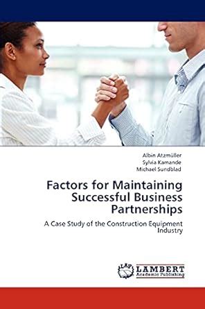 Buy Factors for Maintaining Successful Business Partnerships Book ...