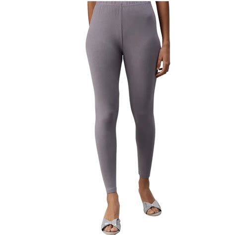 Skinny Fit Ankle Leggings | Mid-Rise Stretchable Leggings for Women ...