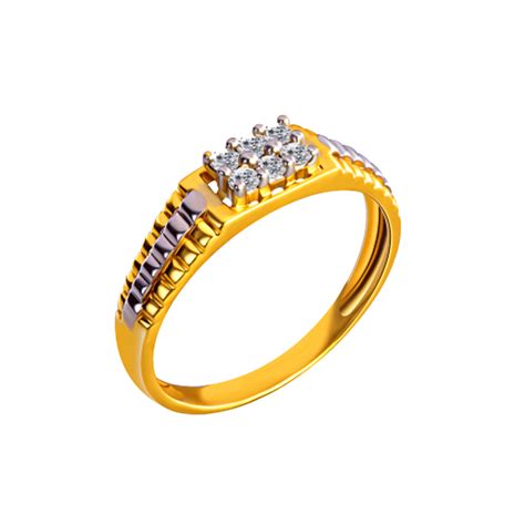 Diamond Ring: Elegant 18K Diamond Ring for Girl | PC Chandra Diamond ...