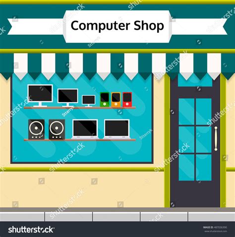 Computer Shop Front 的图像结果