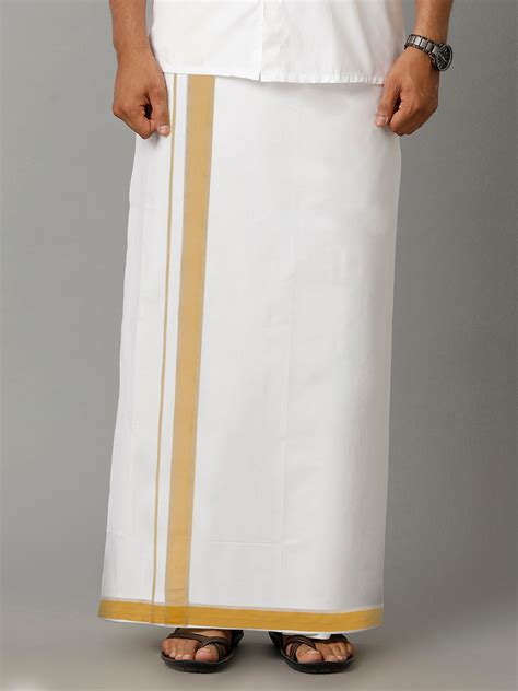 Buy Mens Double Dhotis Online | Best Traditional Double Colour Dhoti ...