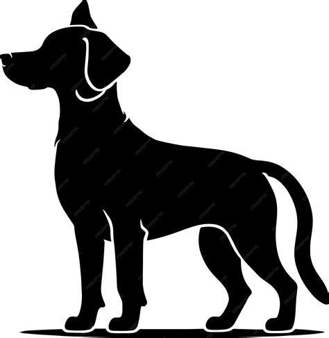 Premium Vector | Dog silhouette vector