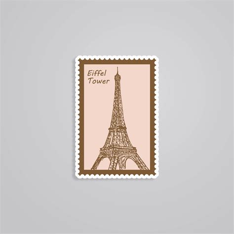 Eiffel Tower Stickers - Parisian Elegance
