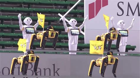 In Absence Of Fans, Japanese Baseball Team Uses Dancing Robots As ...