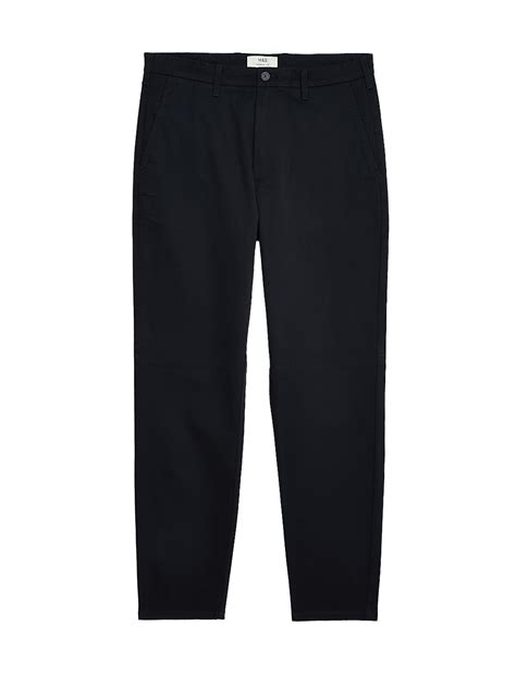 Buy Tapered Fit Stretch Chinos at Marks & Spencer