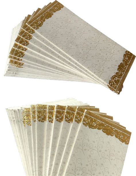 SEPAL Set of 25pcs Designer Cash Cover Shagun Envelope for Wedding ...