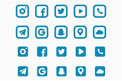 Business Cards with Social Media Icons 的图像结果