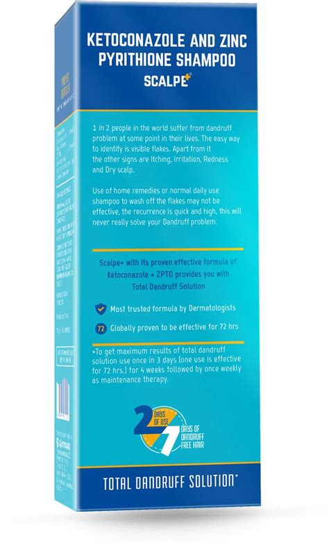 Buy SCALPE PLUS ANTI DANDRUFF SHAMPOO BOTTLE OF 75 ML Online & Get Upto ...