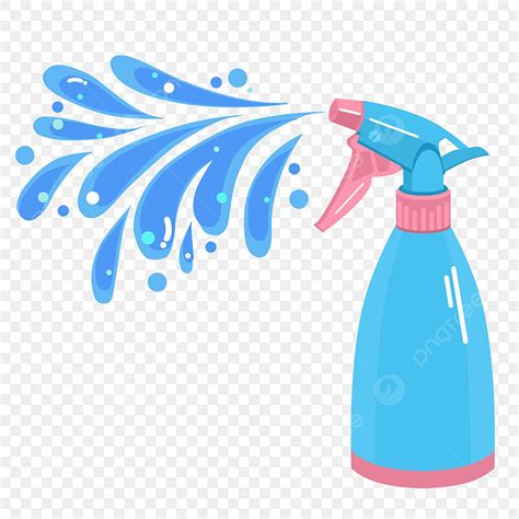 Water Spray Bottle Clipart Transparent Background, Water Spray Bottle ...