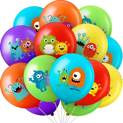 Buy 60 Pieces Bash Balloons Decorative Birthday Party Supplies Kids ...