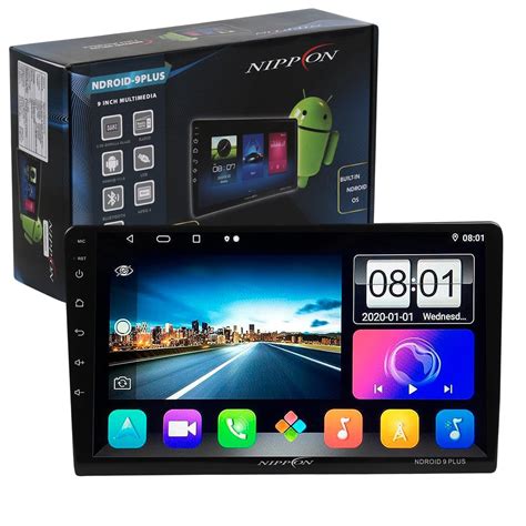 Nippon NDROID 9 Plus with 9 Inch Car Android Double Din Player 2GB/32GB ...