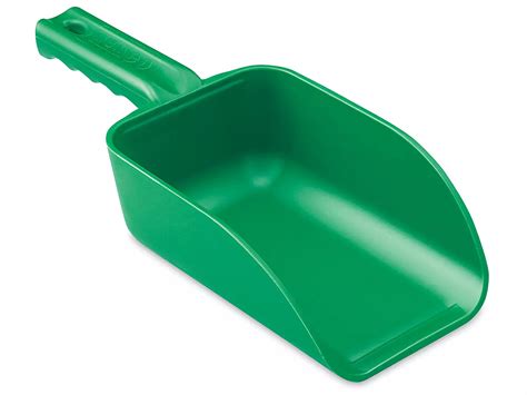 Vikan® Colored Plastic Scoop - 32 oz, Green H-10134G - ULINE