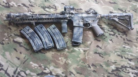 Custom paint job, Urban Defiance scheme. By Rock Mountain Tactical ...