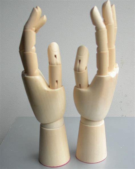 Buy 6 Inch Wooden Mannequin DISPLAY HAND SMALL Manikin New Online in ...
