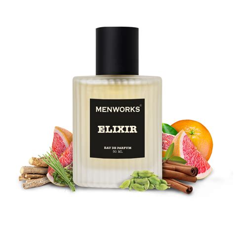 Menworks Elixir Eau De Parfum | Woody Warm Fresh Spicy | 25% – Menworks®
