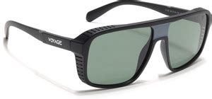 Buy VOYAGE Retro Square Sunglasses Green For Men & Women Online @ Best ...