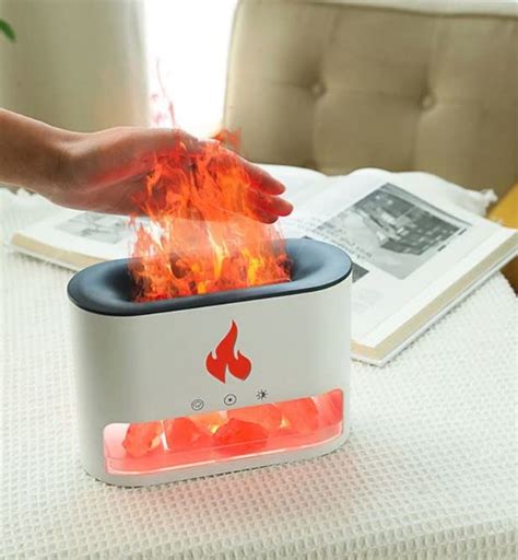 Ultreos 100% Pure Himalayan Salt lamp Diffuser, 2-in-1 Salt Lamp ...