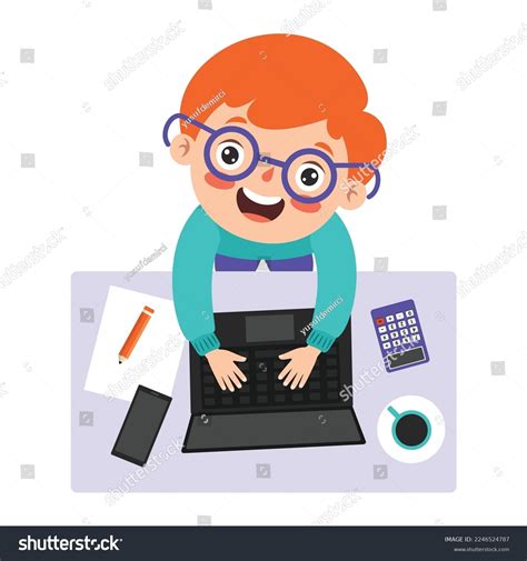 Image result for Kid Using Computer