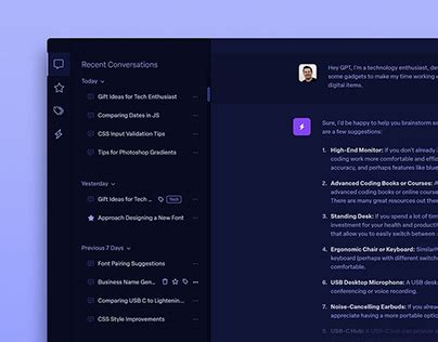 Chat GPT UI Examples 的图像结果
