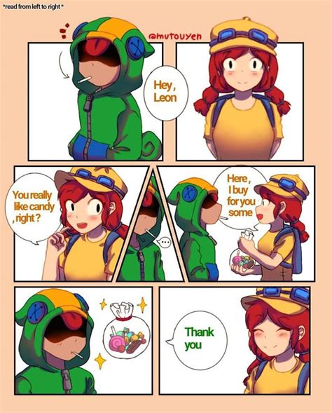 Leon x Jessie comic | Brawl Stars Amino | Star comics, Brawl, Jessie