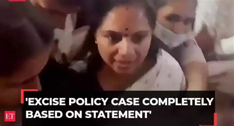 Excise policy case: K Kavitha's judicial custody extended till April 23 ...