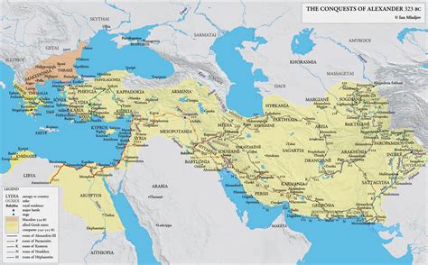 Alexander The Great Map
