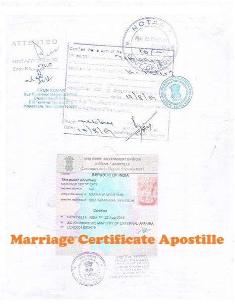 Certificate Apostille Attestation | Embassy Legalization in Delhi,India