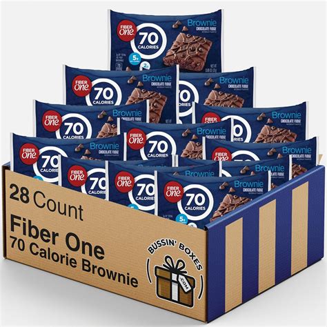 Amazon.com : Fiber One Brownies, 70 Calories Each, 20% Daily Fiber, 28 ...