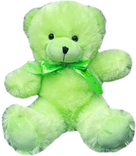 Soft Buddies Violet Bear - Light Green - 10 inch - Violet Bear - Light ...