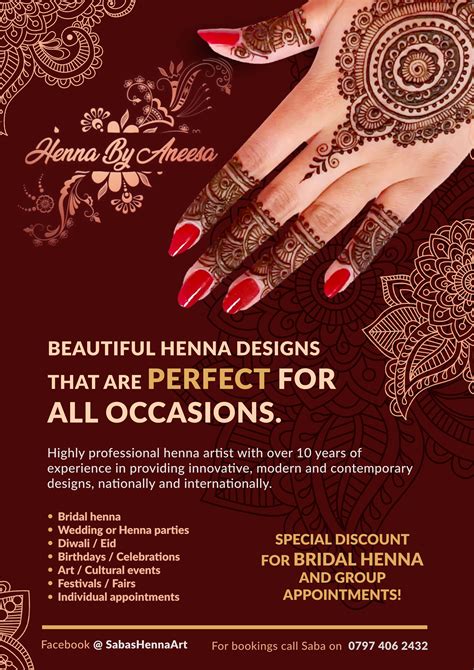 Henna Poster