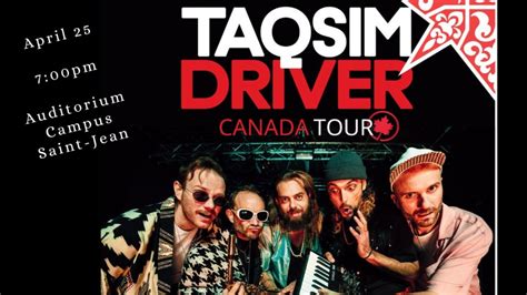 Live music with Taqsim Driver, Auditorium Campus Saint Jean, Edmonton ...