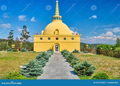 Datsan Rinpoche Bagsha in Ulan-Ude City of the Republic of Buryatia ...