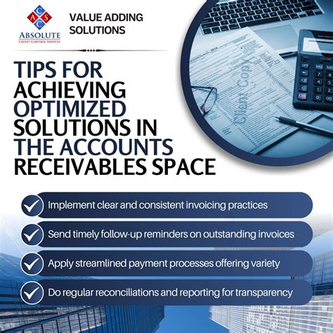 How to improve Accounts Receivable Processes | Absolute Credit Control ...