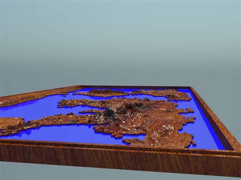 Buy World Map 3d STL for Cnc and 3d Printer Online in India - Etsy