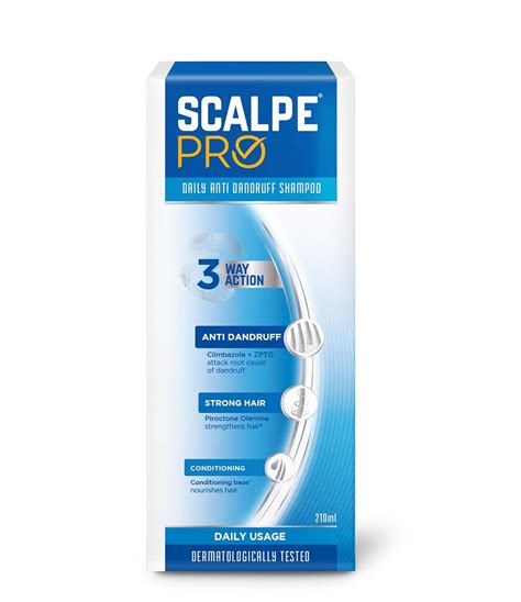 Buy Scalpe Pro Anti-dandruff Shampoo 210ml (Pack of 2) Online at Low ...