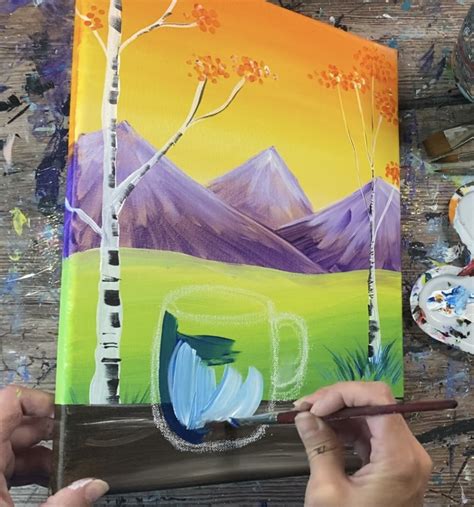 Image result for Acrylic Paint Tutorial Coffee