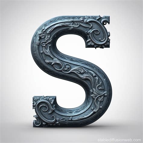 The Letter S: A Cool Perspective | Stable Diffusion Online