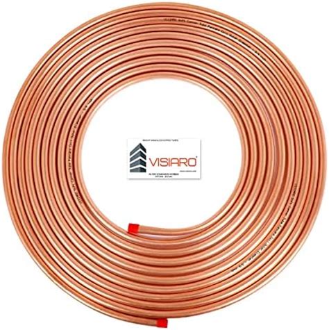 Visiaro Round Soft Copper Tube, 15mtr, Outer Dia 3/4 inch, Wall ...