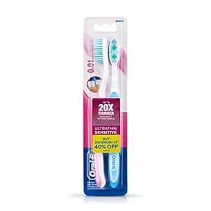 Buy Oral-B Ultrathin Sensitive Toothbrush - 2 Pieces Online at Low ...