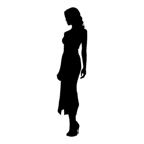 Силуэт Девушки Svg Изображения – скачать бесплатно на Freepik