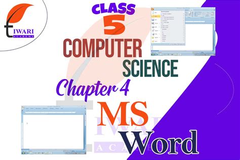 Computer Class 5 MS Windows 的图像结果