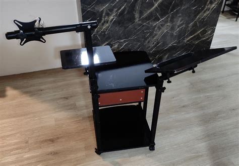 Image result for Fancy Moveable Office Computer Table