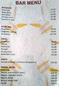 Cafe Ritz Bar & Restaurant - Panaji, Goa - Menu, Prices & Reviews - Apr ...