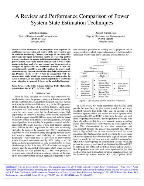 Image result for State Estimation of Power Systems with R Matrix