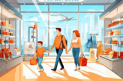Vector de desenhos animados de lojas de bebês | vetor Premium gerado com IA
